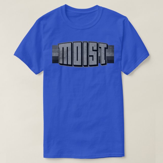Feuchte schlimmste Wörter je BW T-Shirt (Design vorne)