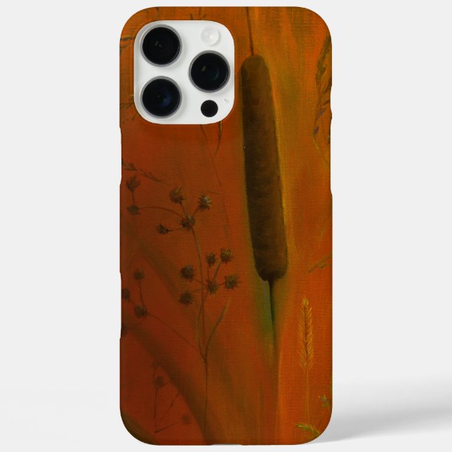 Feuchtgebiet Pflanze Cattail iPhone 16 Pro Max Hülle (Rückseite)