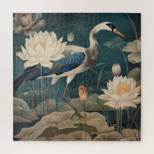 Feuchtgebiet-Sanctuary & Blaucrane-Lotus-Studie