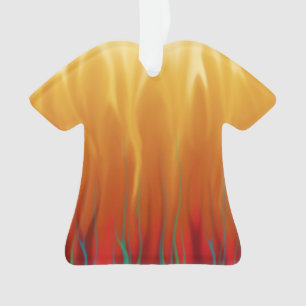 Feuer - Abstrakte Flammen Ornament