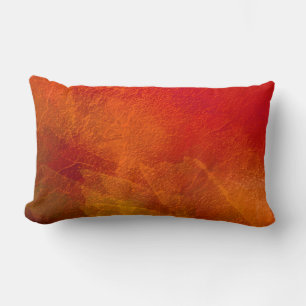 Feuer - Abstrakte Hintergrundmusik in Deep Orange Lendenkissen
