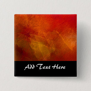 Feuer - Abstrakte Kunst in Orange, Gelb, Rot Button