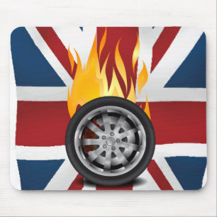Feuer, Alloy Großbritannien Mousepad