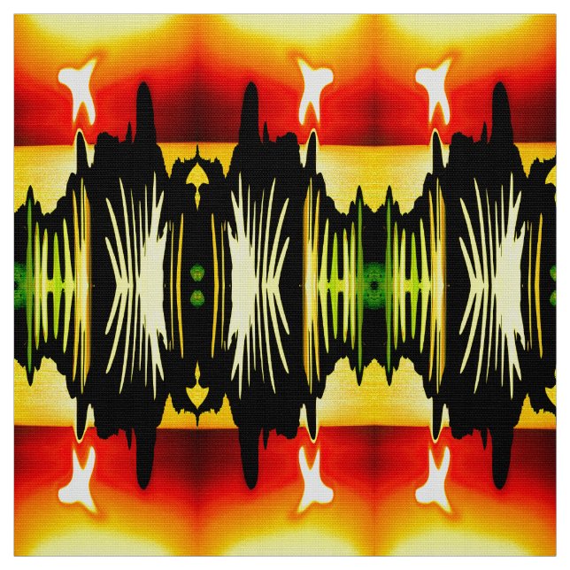 Feuer am Himmel Stoff (Muster)