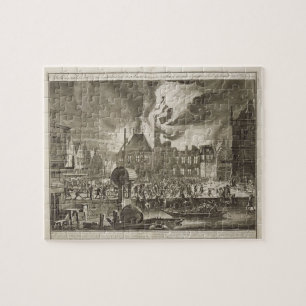 Feuer an alten AmsterdamRathaus, 165 am 17. Juli