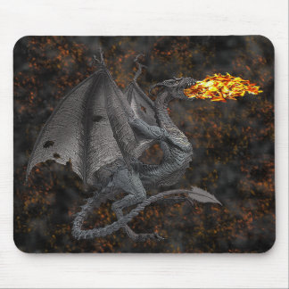 Feuer-Atmendrache Mousepad