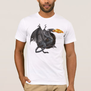 Feuer-Atmendrache T-Shirt