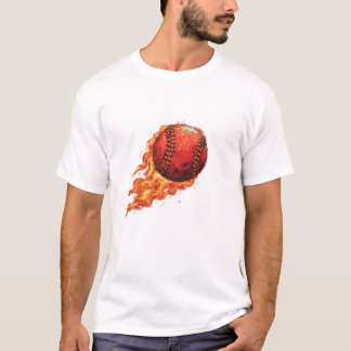 Feuer Baseball  T-Shirt