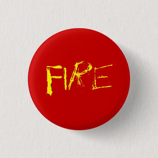 Feuer Button (Vorderseite)