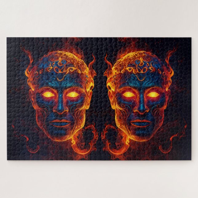 "Feuer der Götter" mit verschiedenen Gottheiten-Se (Horizontal)