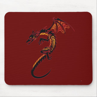 Feuer-Drache Mousepad