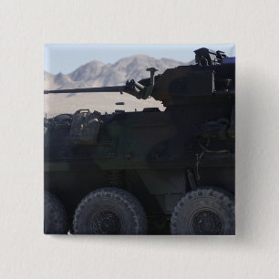 Feuer eines Licht-gepanzerten Fahrzeugs Button