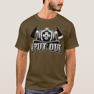 Feuer-Feuerwehrhelm I Löschfeuerwehr T-Shirt