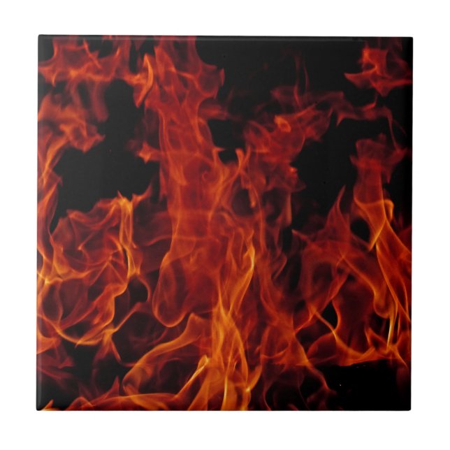 Feuer Fliese (Vorderseite)