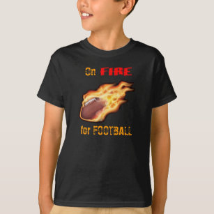 Feuer für Fußball-Shirt T-Shirt