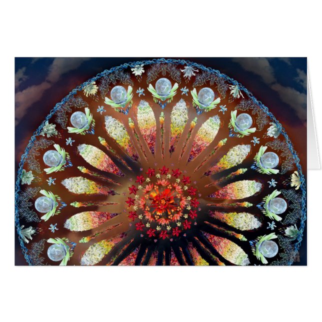 Feuer-Gebet (Hälfte) (Vorderseite (Horizontal))