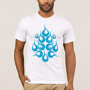 Feuer-Gesichtsbehandlungs-Maske T-Shirt