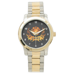 Feuer-Häupter Armbanduhr