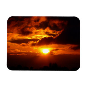 Feuer im Himmel Magnet