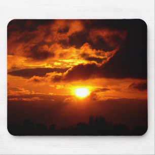 Feuer im Himmel Mousepad