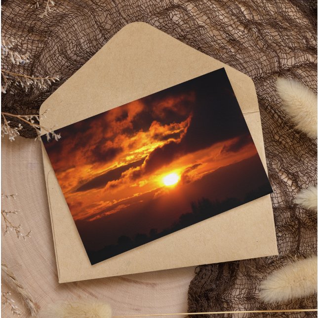 Feuer im Himmel Postkarte (Von Creator hochgeladen)
