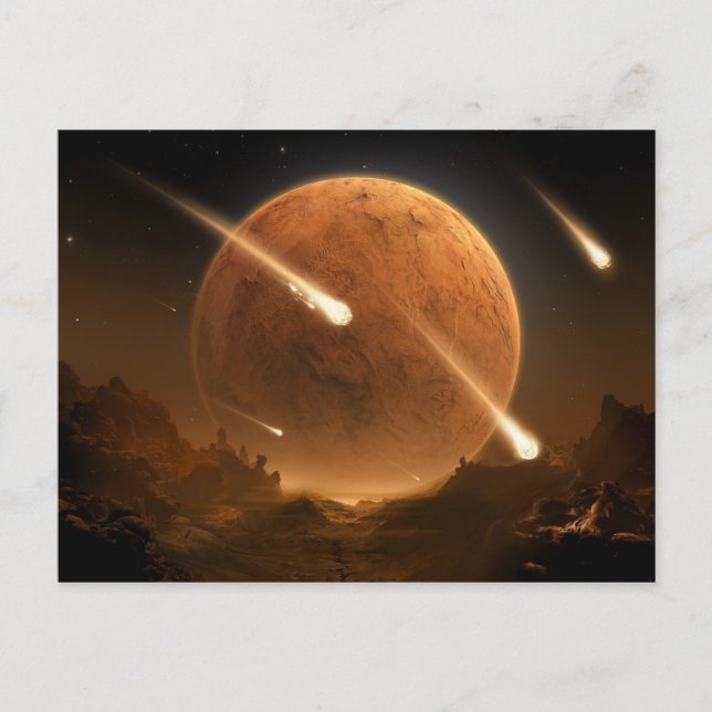 Feuer im Land der Schatten Postkarte (Vorderseite)