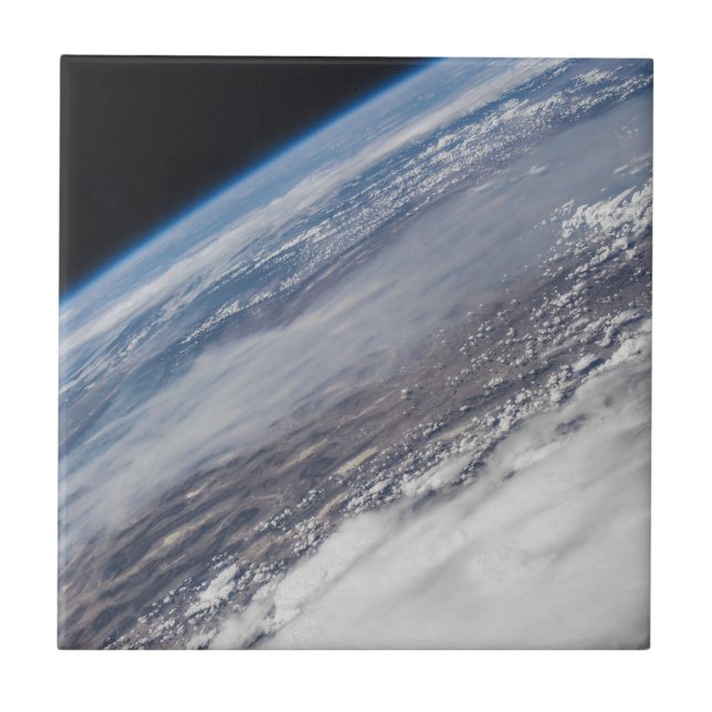 Feuer im Yosemite National Park & Stanislaus Fores Fliese (Vorderseite)