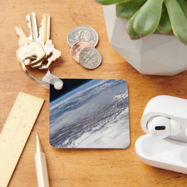 Feuer im Yosemite National Park & Stanislaus Fores Schlüsselanhänger (Schreibtisch)