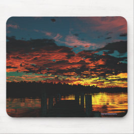 Feuer in der Sky Mousepad
