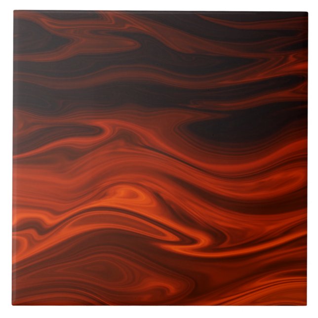 Feuer in flüssiger Form von Shirley Taylor Fliese (Vorderseite)