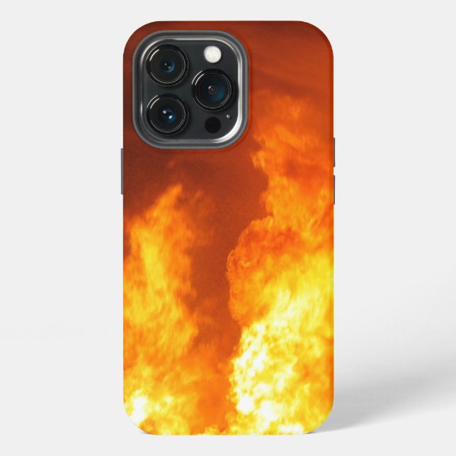Feuer iPhone 13 Pro Hülle (Hinten)
