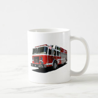 Feuer-LKW Gewohnheits-Tasse Kaffeetasse