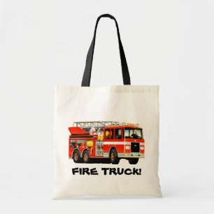 Feuer-LKW-Party Tragetasche