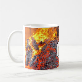 Feuer macht Biochar-Tasse Kaffeetasse