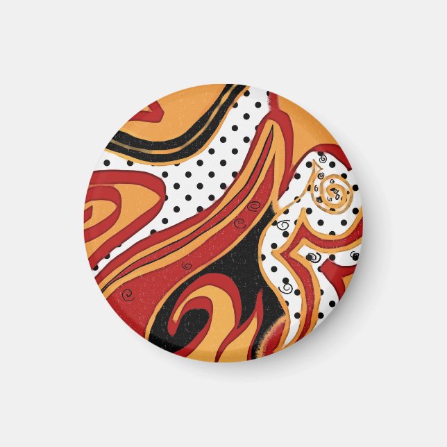 Feuer Magnet (Vorne)