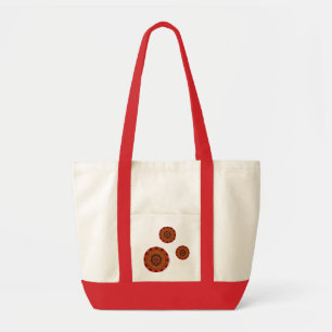 Feuer-Mandala-Tote-Tasche Tragetasche