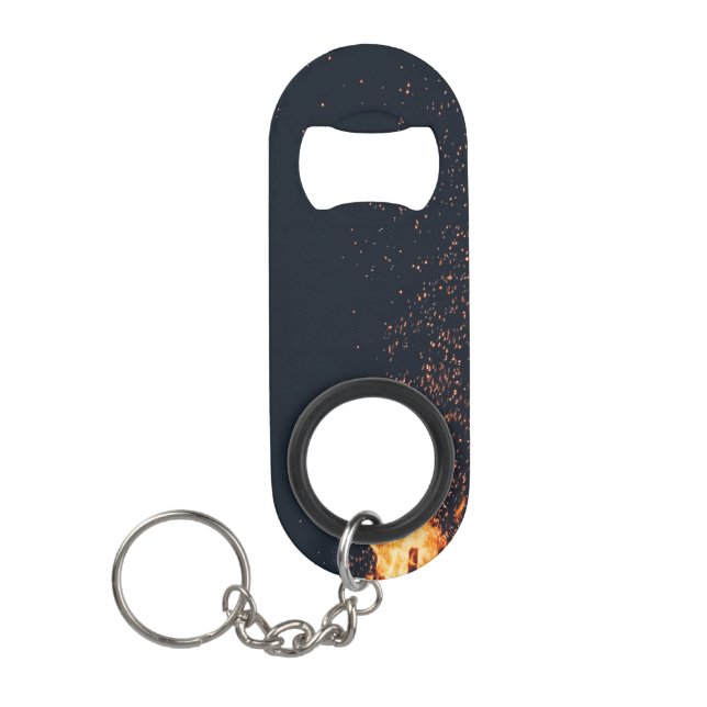 Feuer Mini Flaschenöffner (Vorderseite)