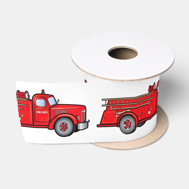 Feuer-Motor 3 Zoll Satinband (Spule)