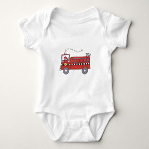 Feuer-Motor Baby Strampler