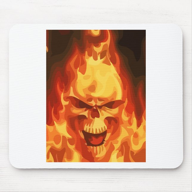 Feuer Mousepad (Vorne)