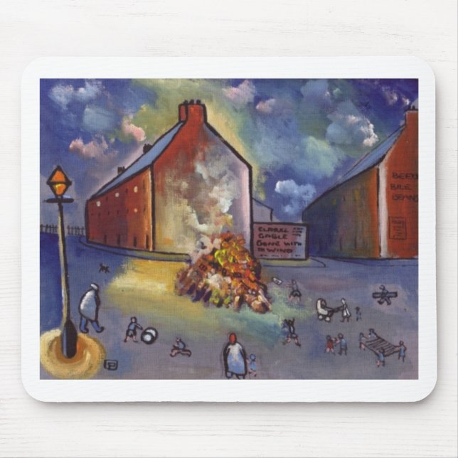 FEUER-NACHT MOUSEPAD (Vorne)