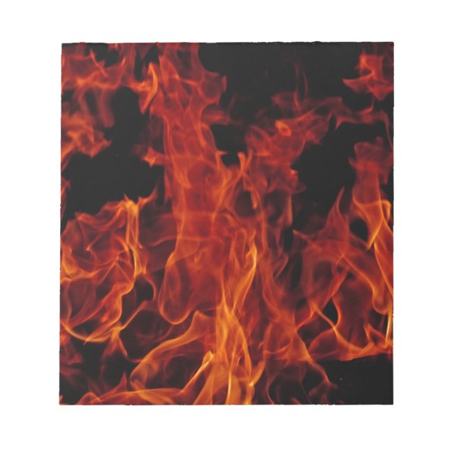 Feuer Notizblock (Vorderseite)