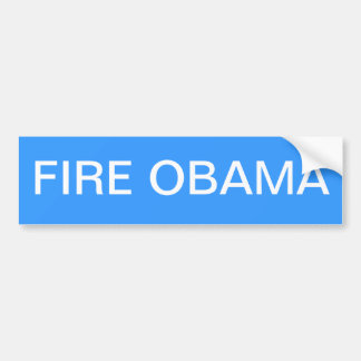 FEUER OBAMA AUTOAUFKLEBER