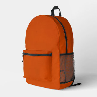 Feuer Orange Bedruckter Rucksack