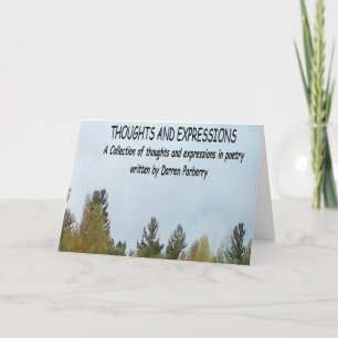 Feuer - Poesie-Karte Feiertagskarte