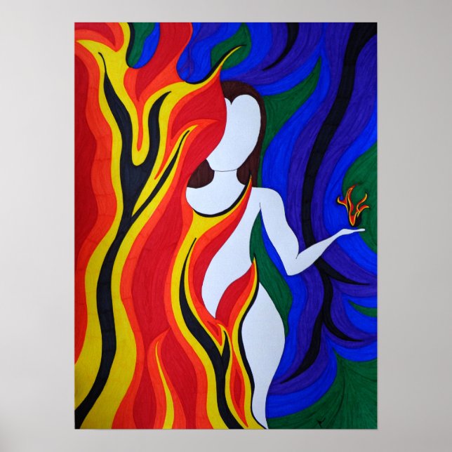 Feuer Poster (Vorne)