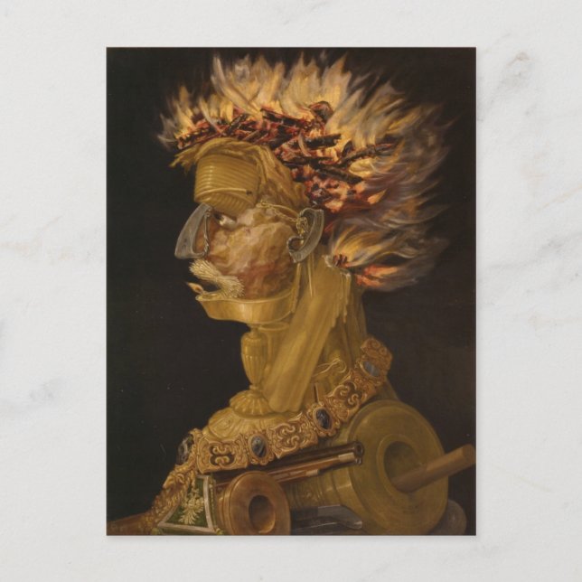 Feuer Postkarte (Vorderseite)