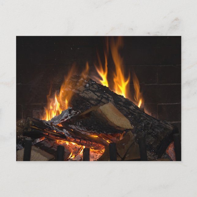 Feuer Postkarte (Vorderseite)