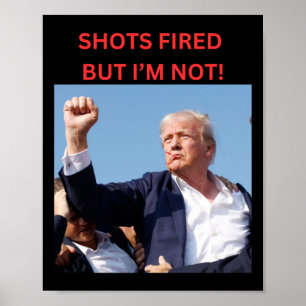 Feuer! Präsident Trump Poster