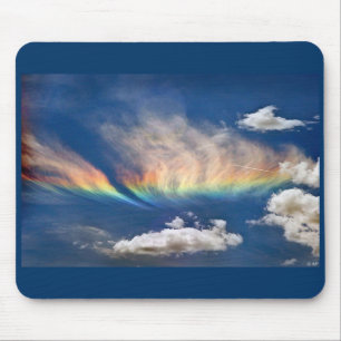 Feuer-Regenbogen Mousepad